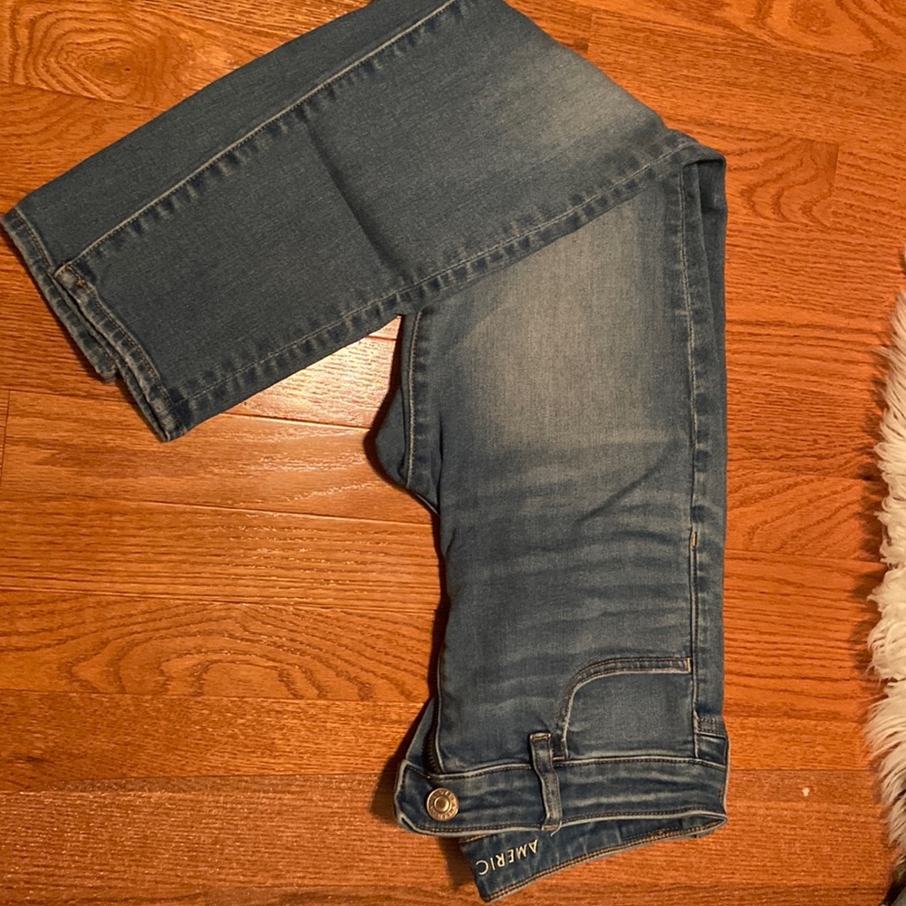 Size 8 Short Light Blue Hi-Rise Jegging